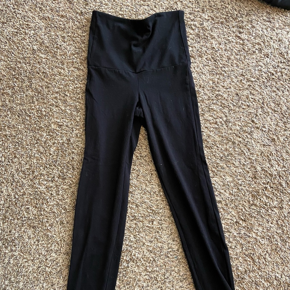 Black tummy control leggings from Amazon